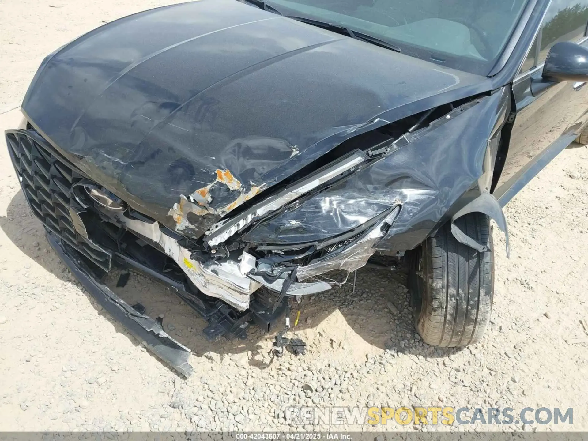 18 fotografías del automóvil dañado KMHL14JA0PA295917 HYUNDAI SONATA 2023