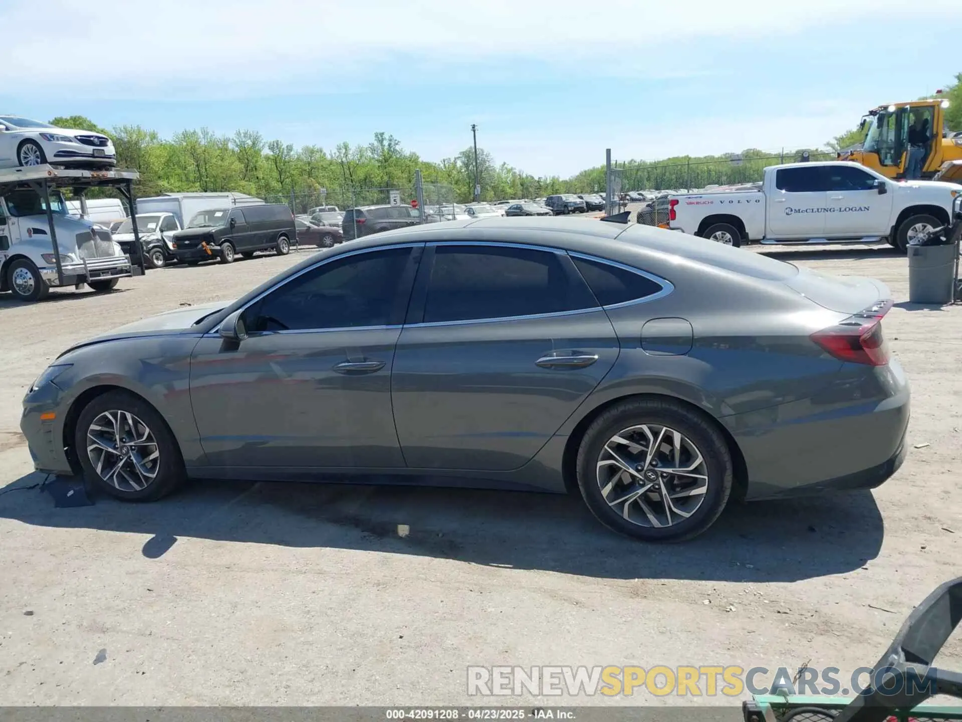 14 fotografías del automóvil dañado KMHL14JA1PA250291 HYUNDAI SONATA 2023