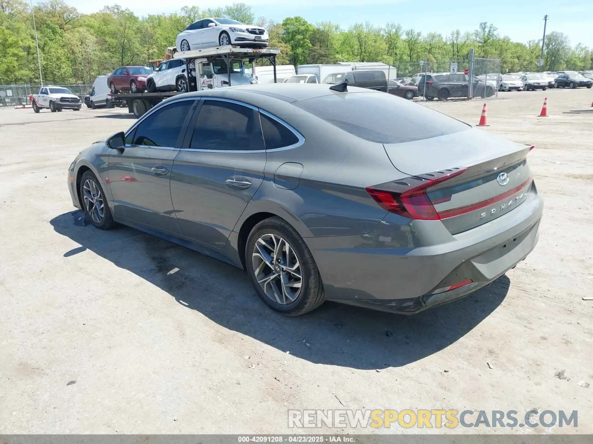 3 fotografías del automóvil dañado KMHL14JA1PA250291 HYUNDAI SONATA 2023