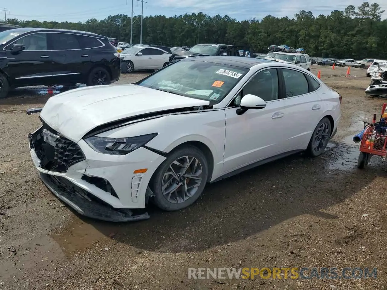 1 fotografías del automóvil dañado KMHL14JA2PA264376 HYUNDAI SONATA 2023