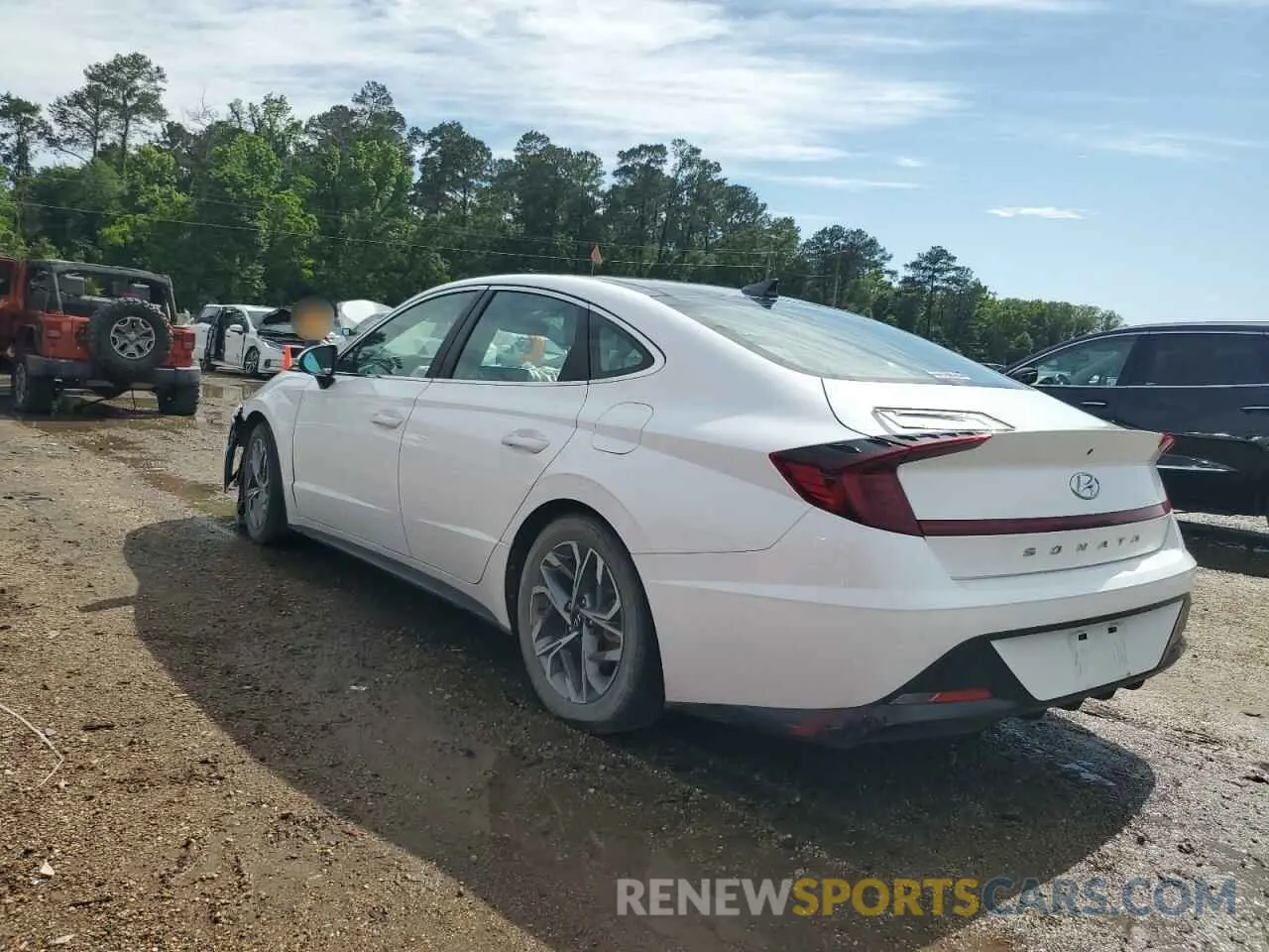 2 fotografías del automóvil dañado KMHL14JA2PA264376 HYUNDAI SONATA 2023