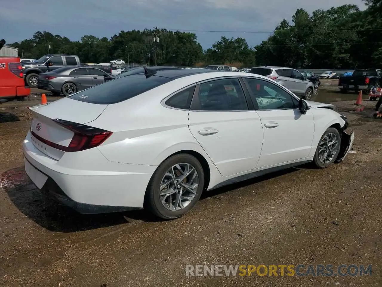 3 fotografías del automóvil dañado KMHL14JA2PA264376 HYUNDAI SONATA 2023