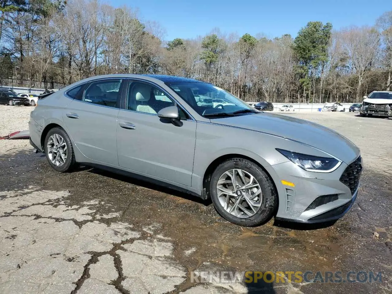 4 fotografías del automóvil dañado KMHL14JA2PA267276 HYUNDAI SONATA 2023