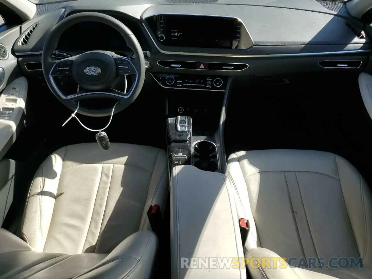 8 fotografías del automóvil dañado KMHL14JA2PA267276 HYUNDAI SONATA 2023