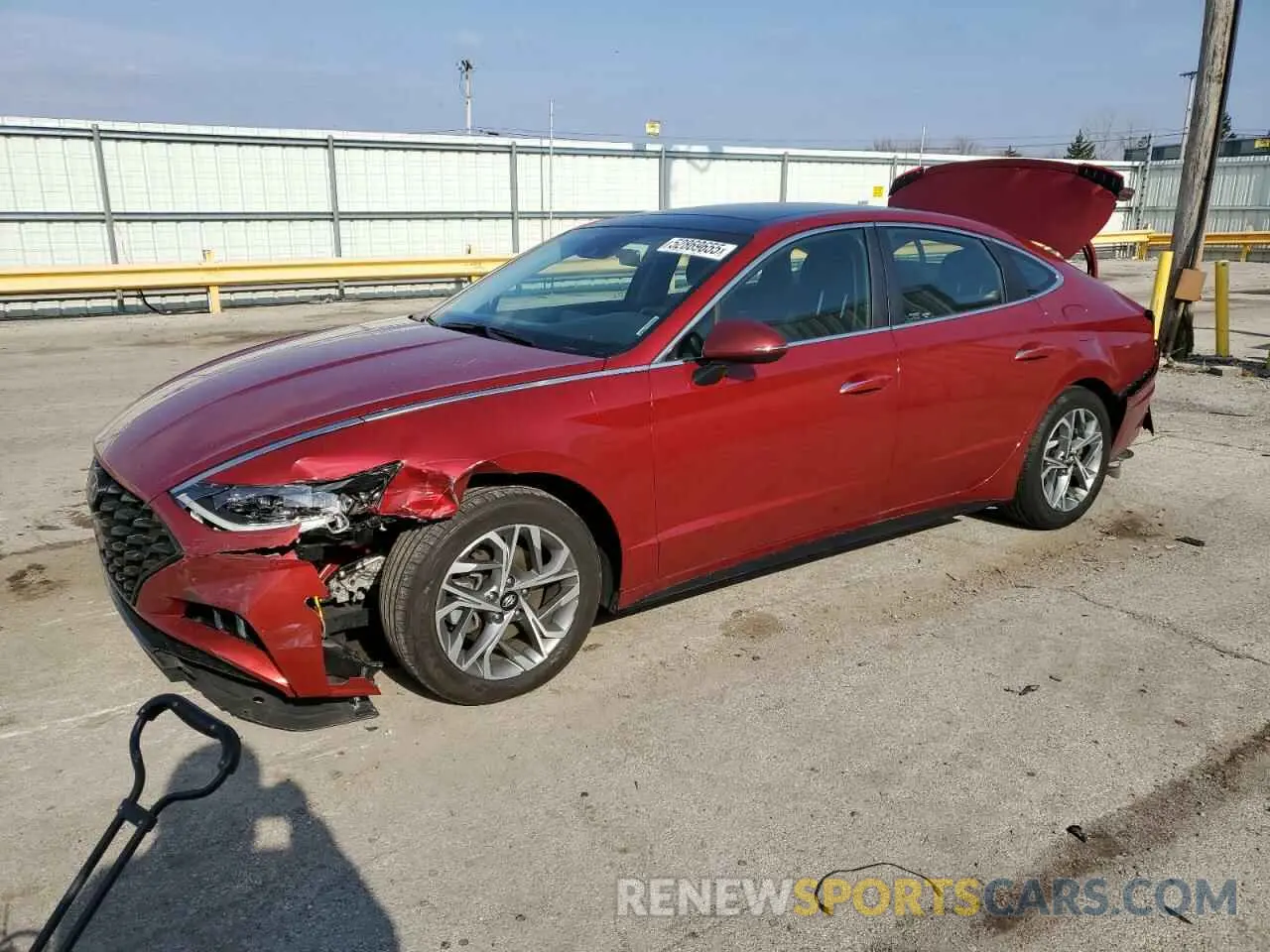 1 fotografías del automóvil dañado KMHL14JA2PA328657 HYUNDAI SONATA 2023