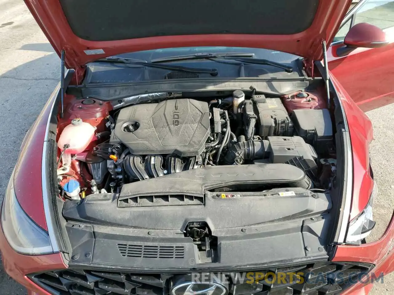 12 fotografías del automóvil dañado KMHL14JA2PA328657 HYUNDAI SONATA 2023