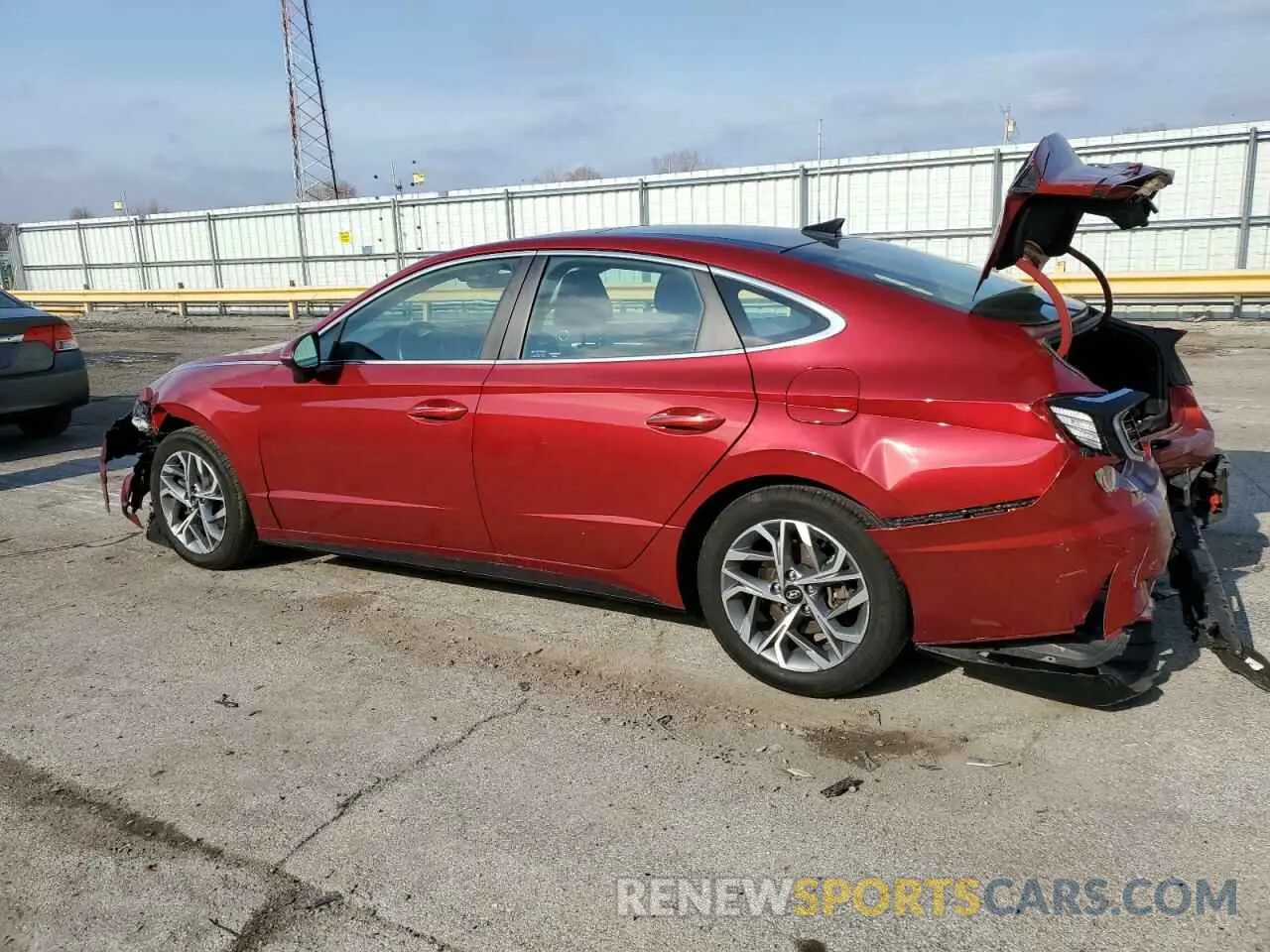2 fotografías del automóvil dañado KMHL14JA2PA328657 HYUNDAI SONATA 2023
