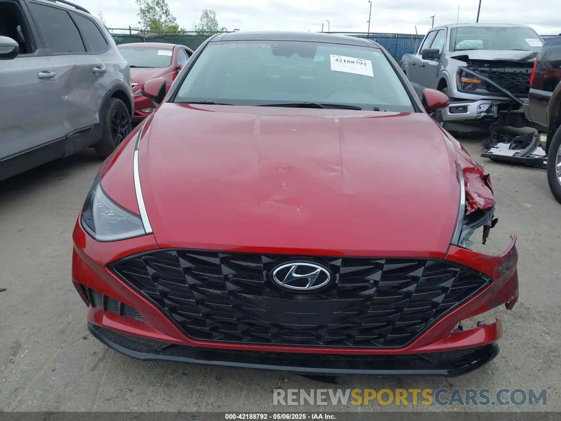 12 fotografías del automóvil dañado KMHL14JA2PA332045 HYUNDAI SONATA 2023