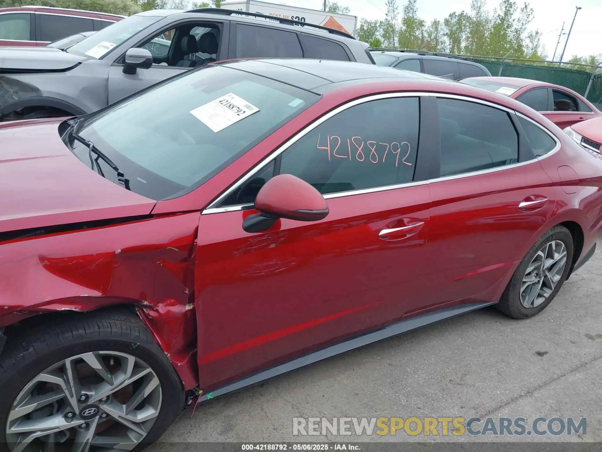 14 fotografías del automóvil dañado KMHL14JA2PA332045 HYUNDAI SONATA 2023