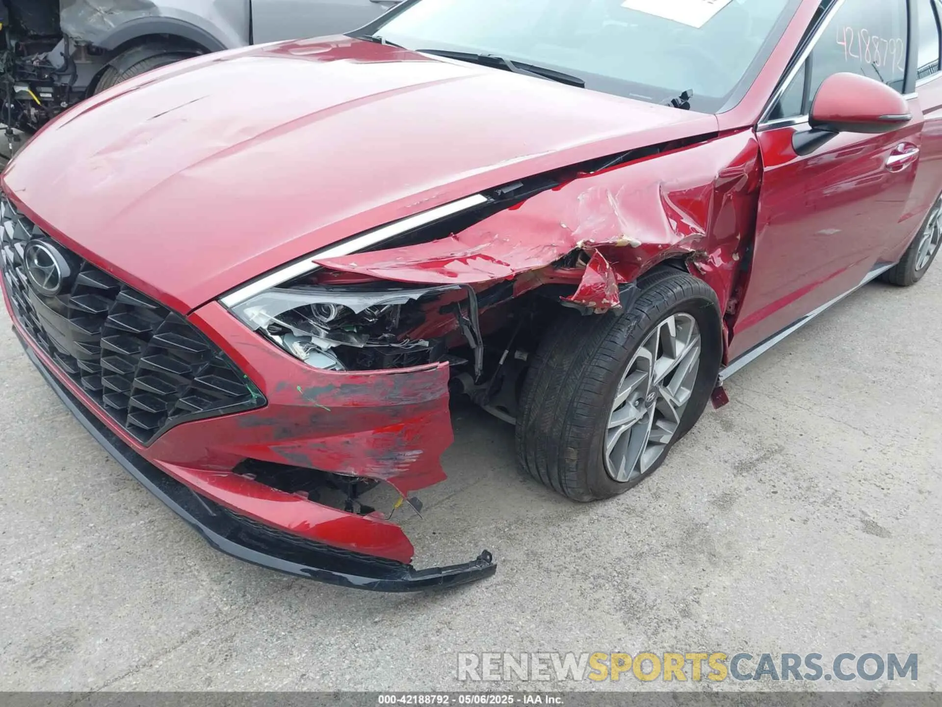 6 fotografías del automóvil dañado KMHL14JA2PA332045 HYUNDAI SONATA 2023