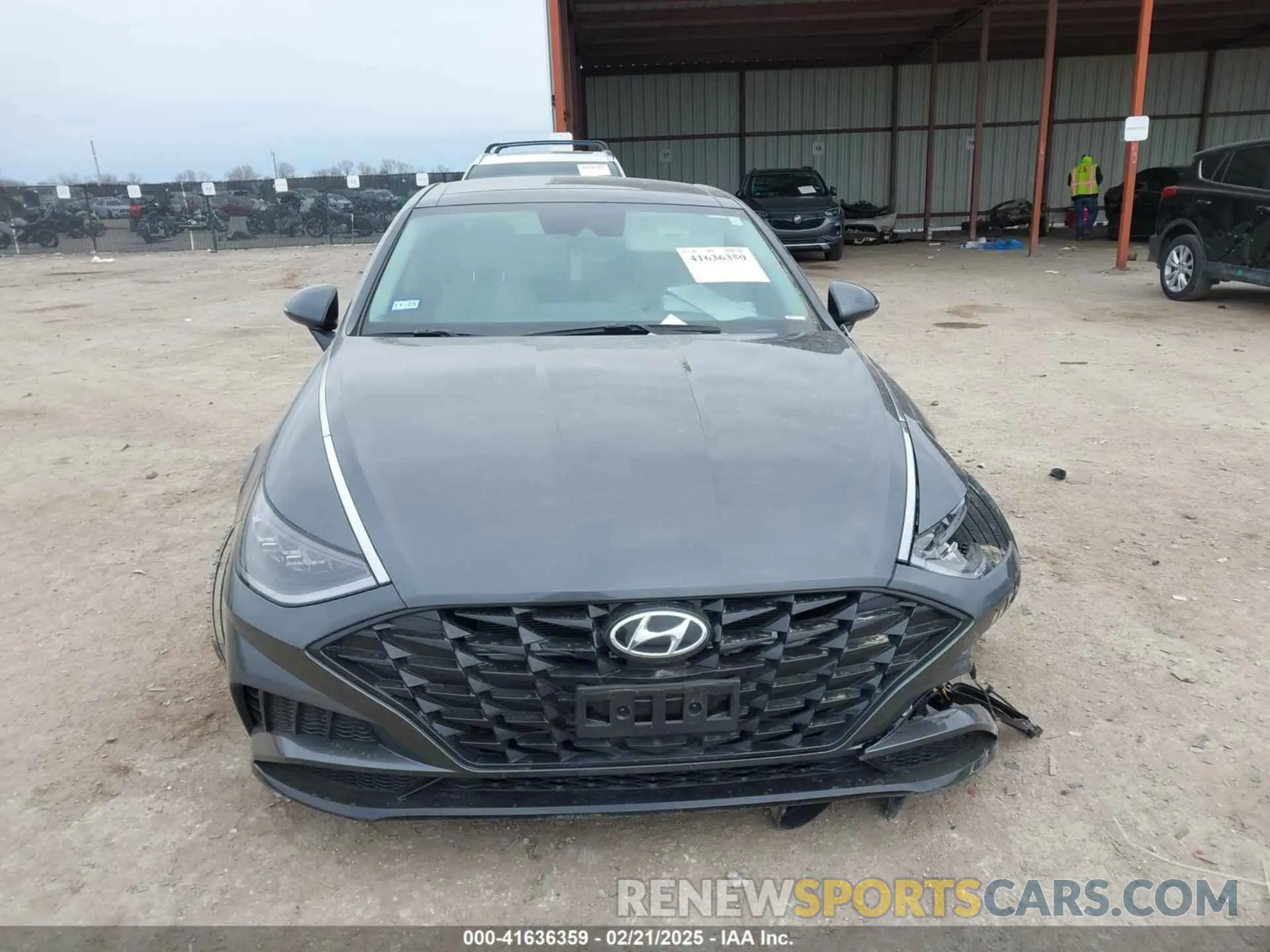 11 fotografías del automóvil dañado KMHL14JA2PA342851 HYUNDAI SONATA 2023