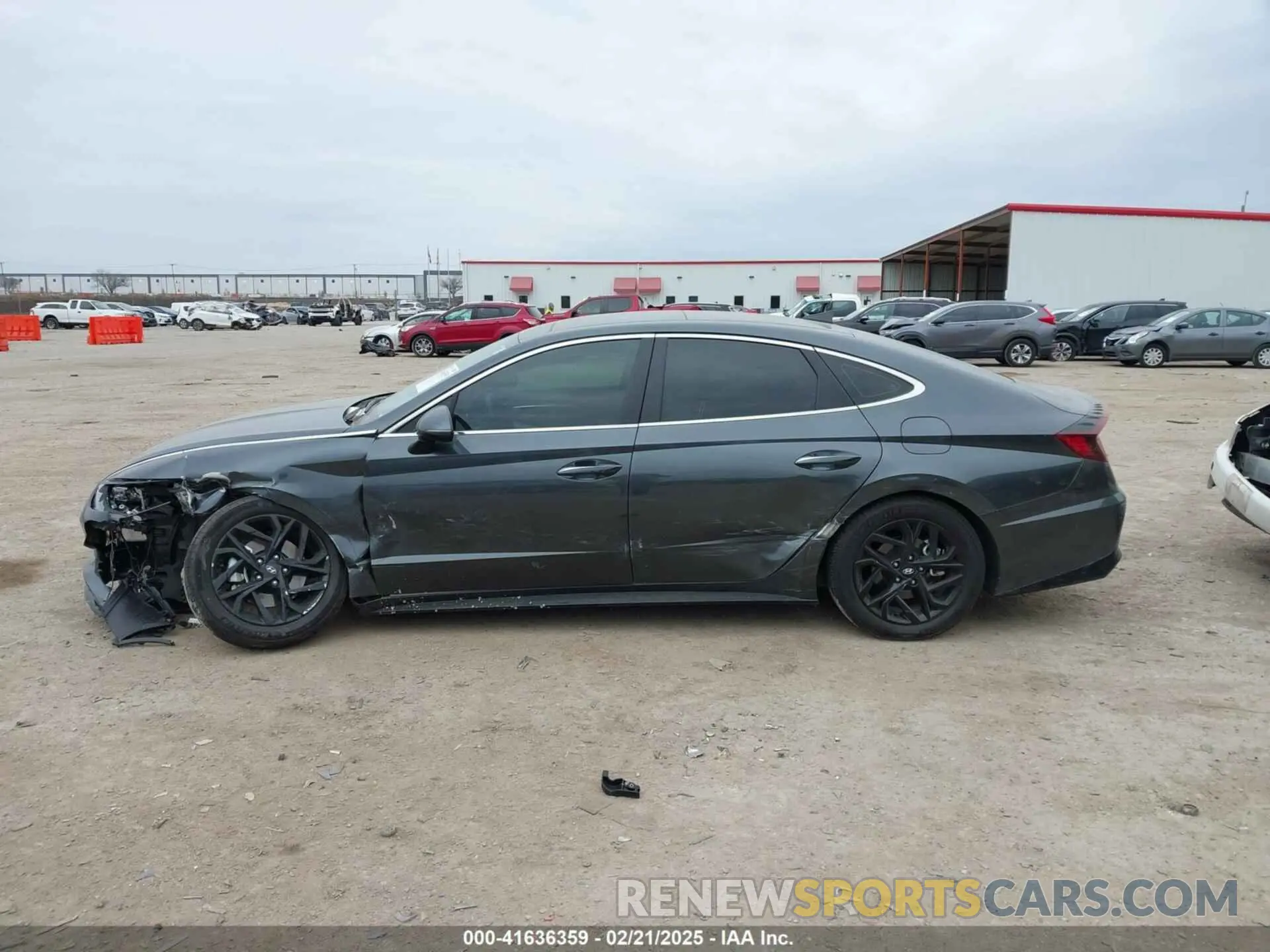 13 fotografías del automóvil dañado KMHL14JA2PA342851 HYUNDAI SONATA 2023