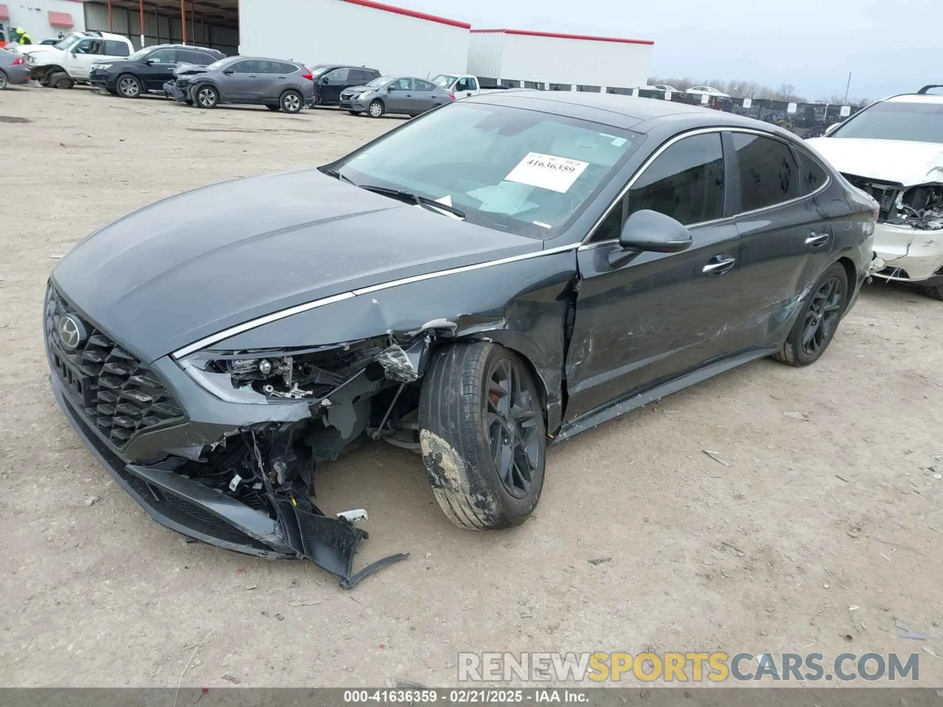 2 fotografías del automóvil dañado KMHL14JA2PA342851 HYUNDAI SONATA 2023