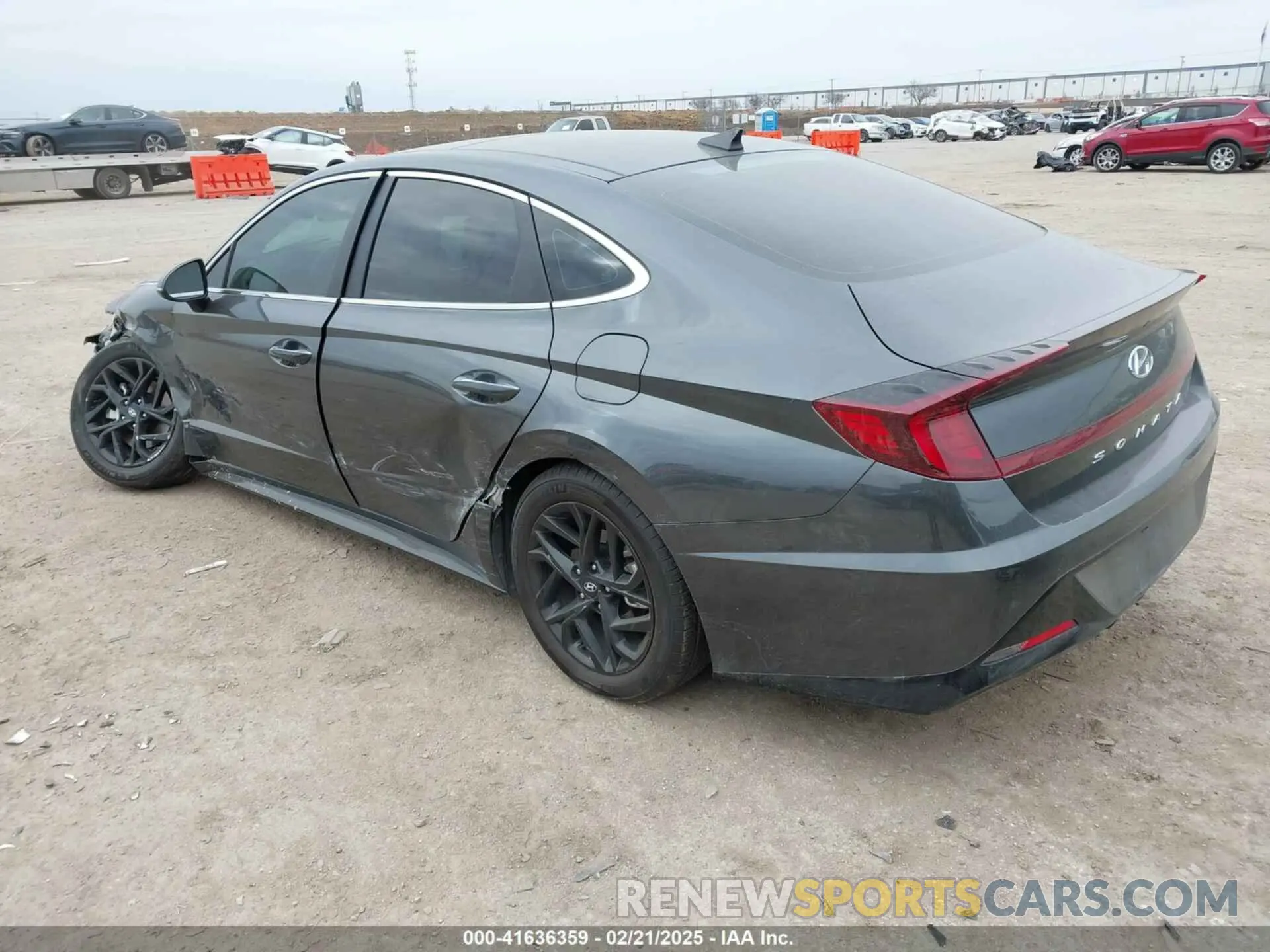 3 fotografías del automóvil dañado KMHL14JA2PA342851 HYUNDAI SONATA 2023