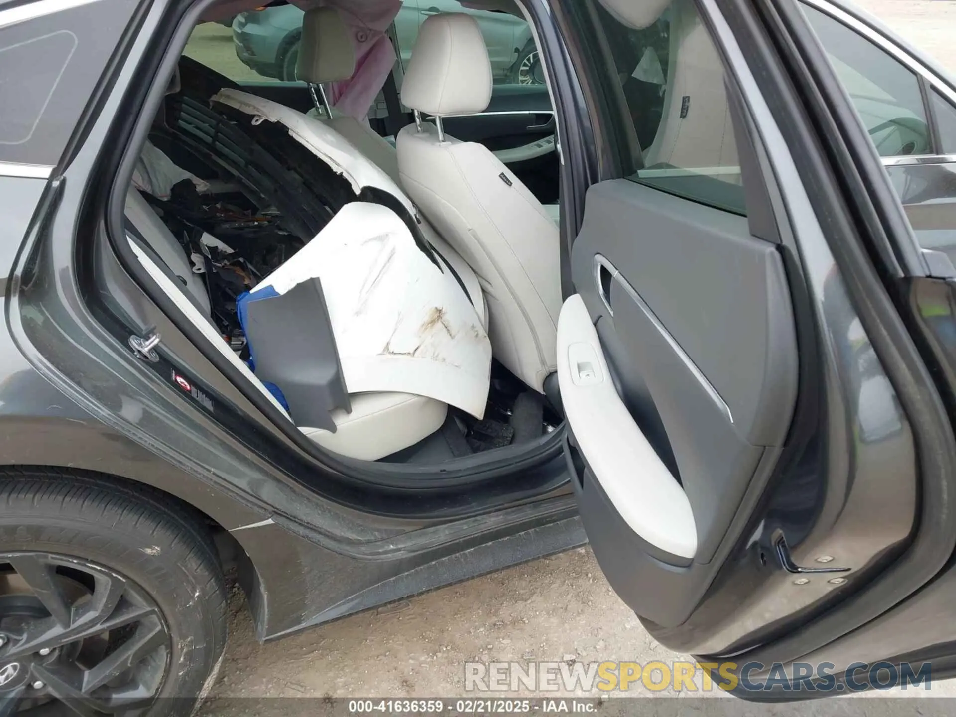 8 fotografías del automóvil dañado KMHL14JA2PA342851 HYUNDAI SONATA 2023