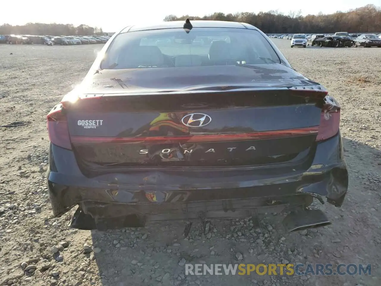 6 fotografías del automóvil dañado KMHL14JA2PA346723 HYUNDAI SONATA 2023