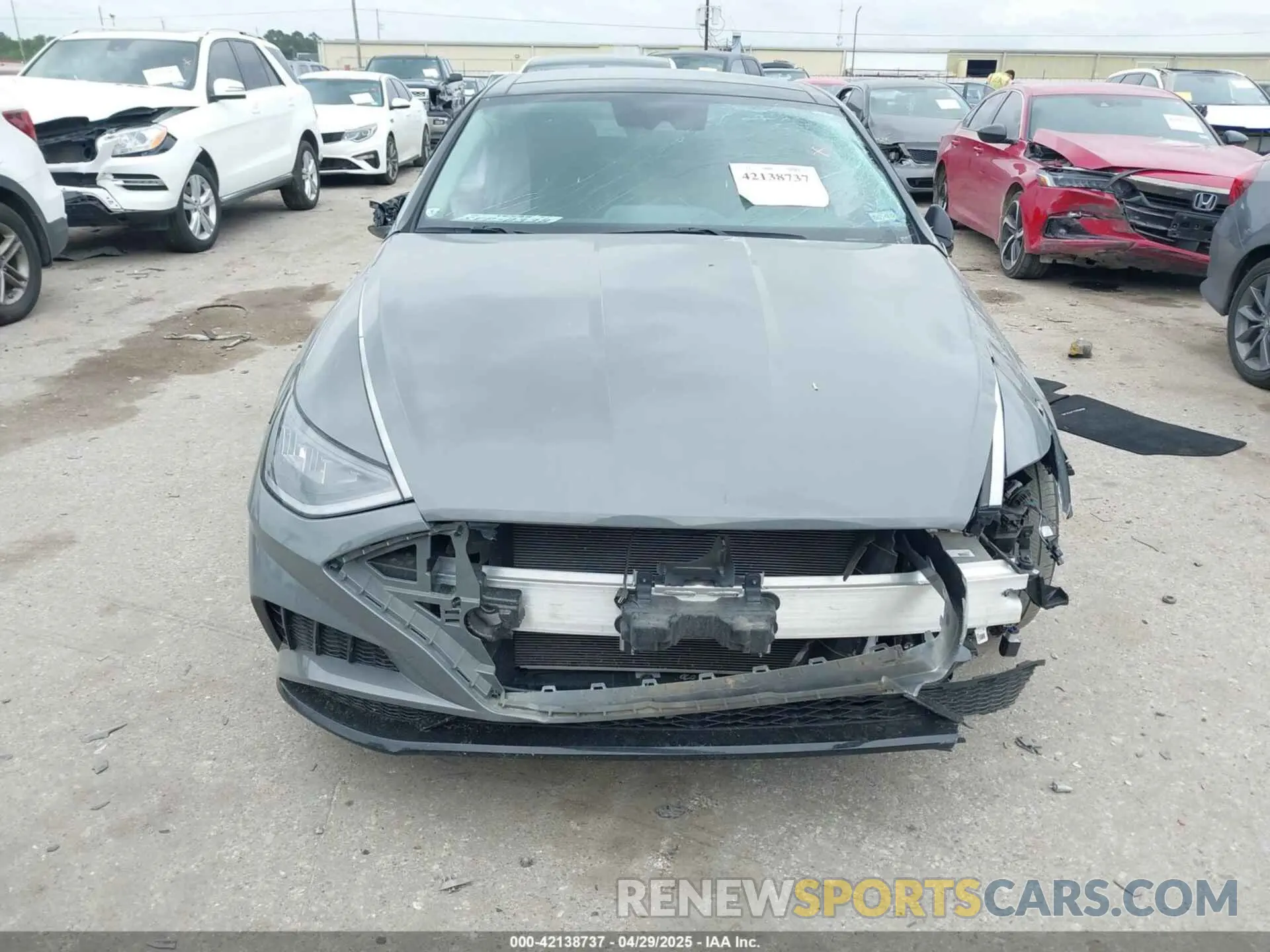 12 fotografías del automóvil dañado KMHL14JA4PA269658 HYUNDAI SONATA 2023