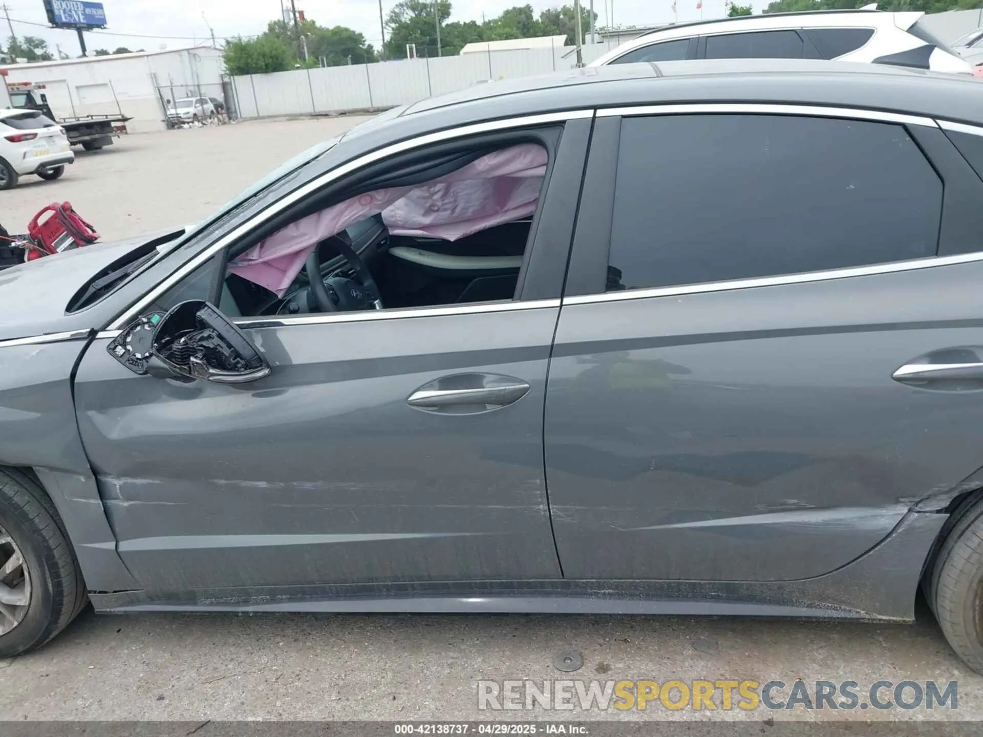 14 fotografías del automóvil dañado KMHL14JA4PA269658 HYUNDAI SONATA 2023
