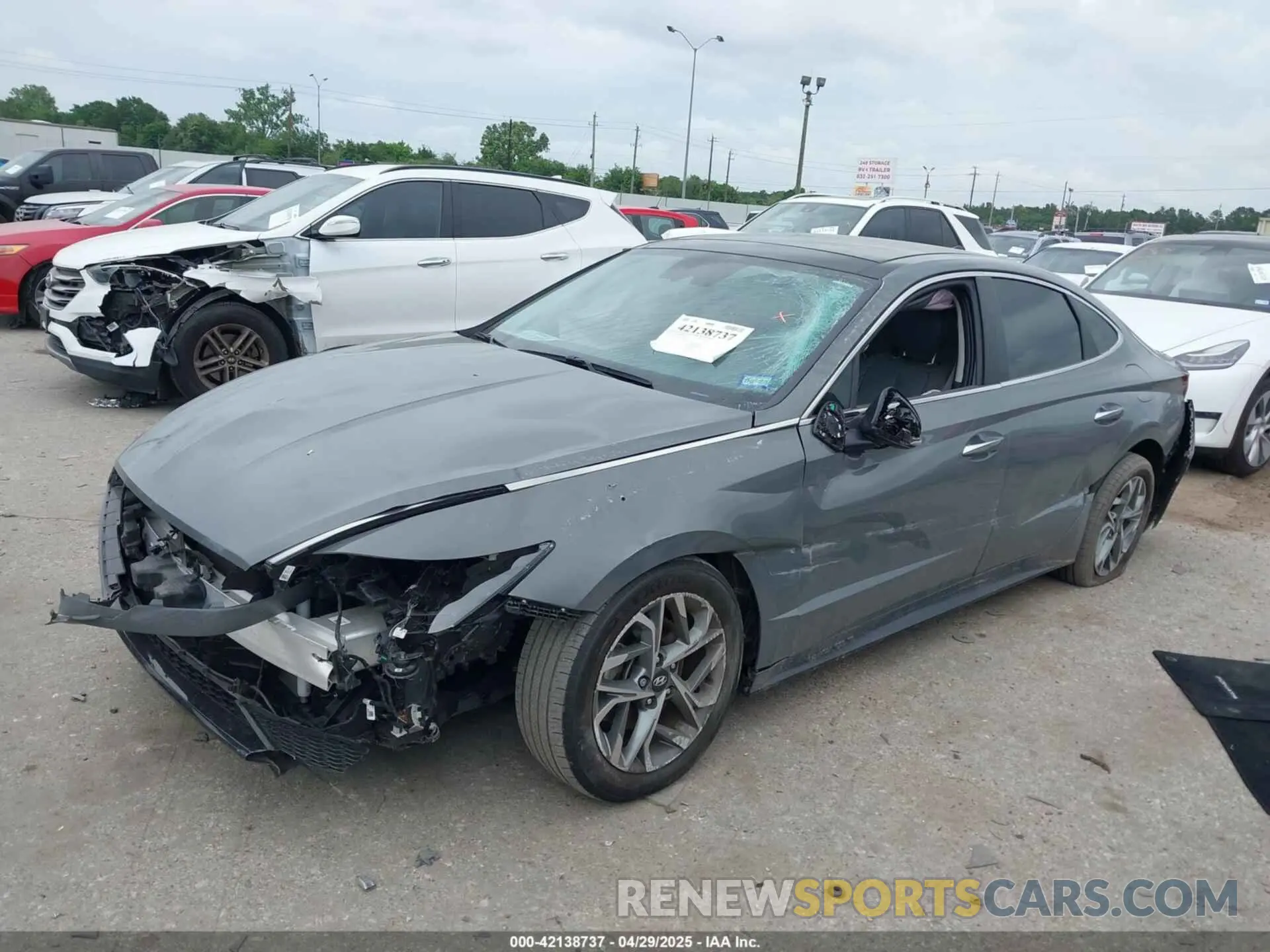 2 fotografías del automóvil dañado KMHL14JA4PA269658 HYUNDAI SONATA 2023