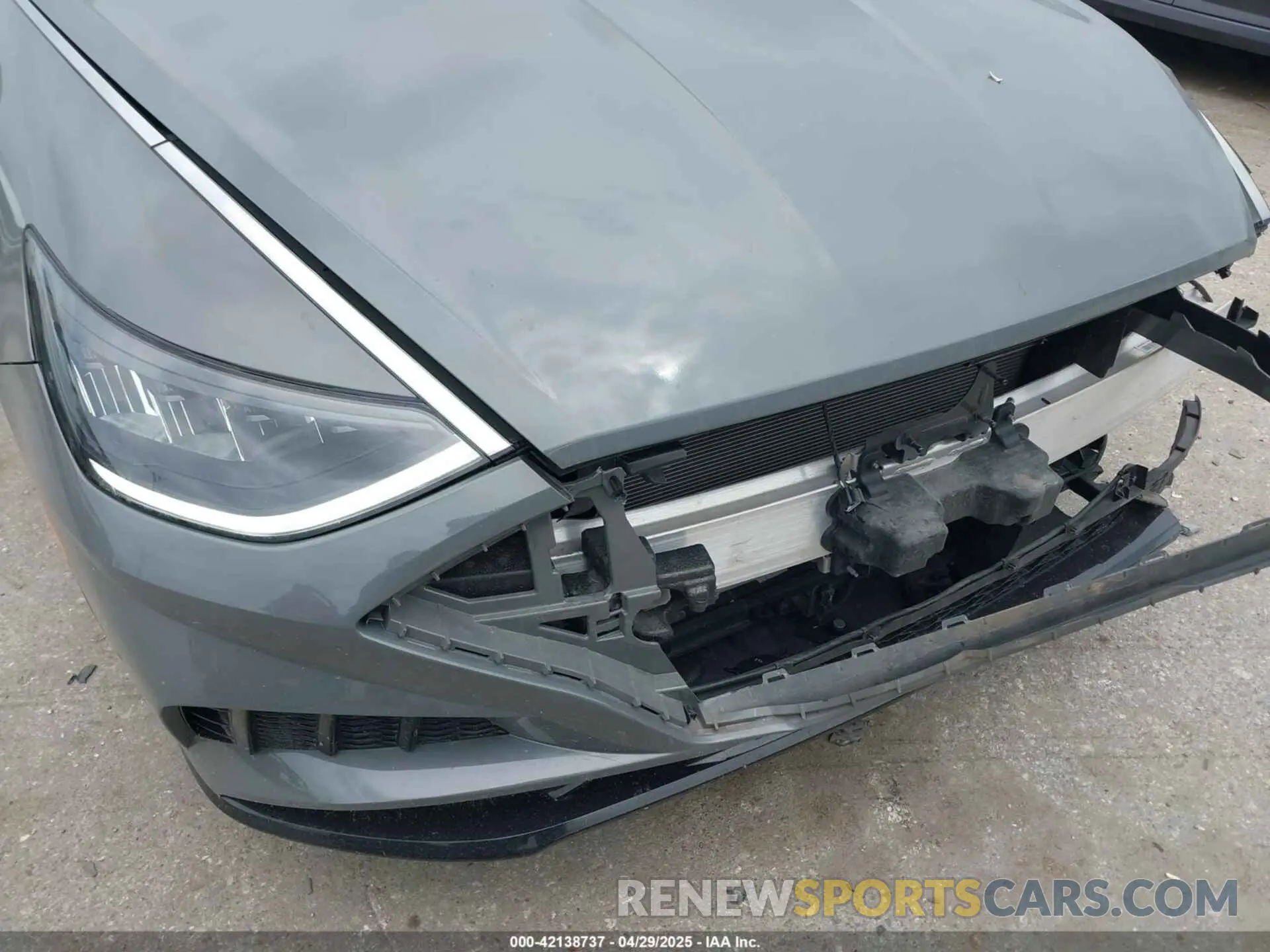 6 fotografías del automóvil dañado KMHL14JA4PA269658 HYUNDAI SONATA 2023