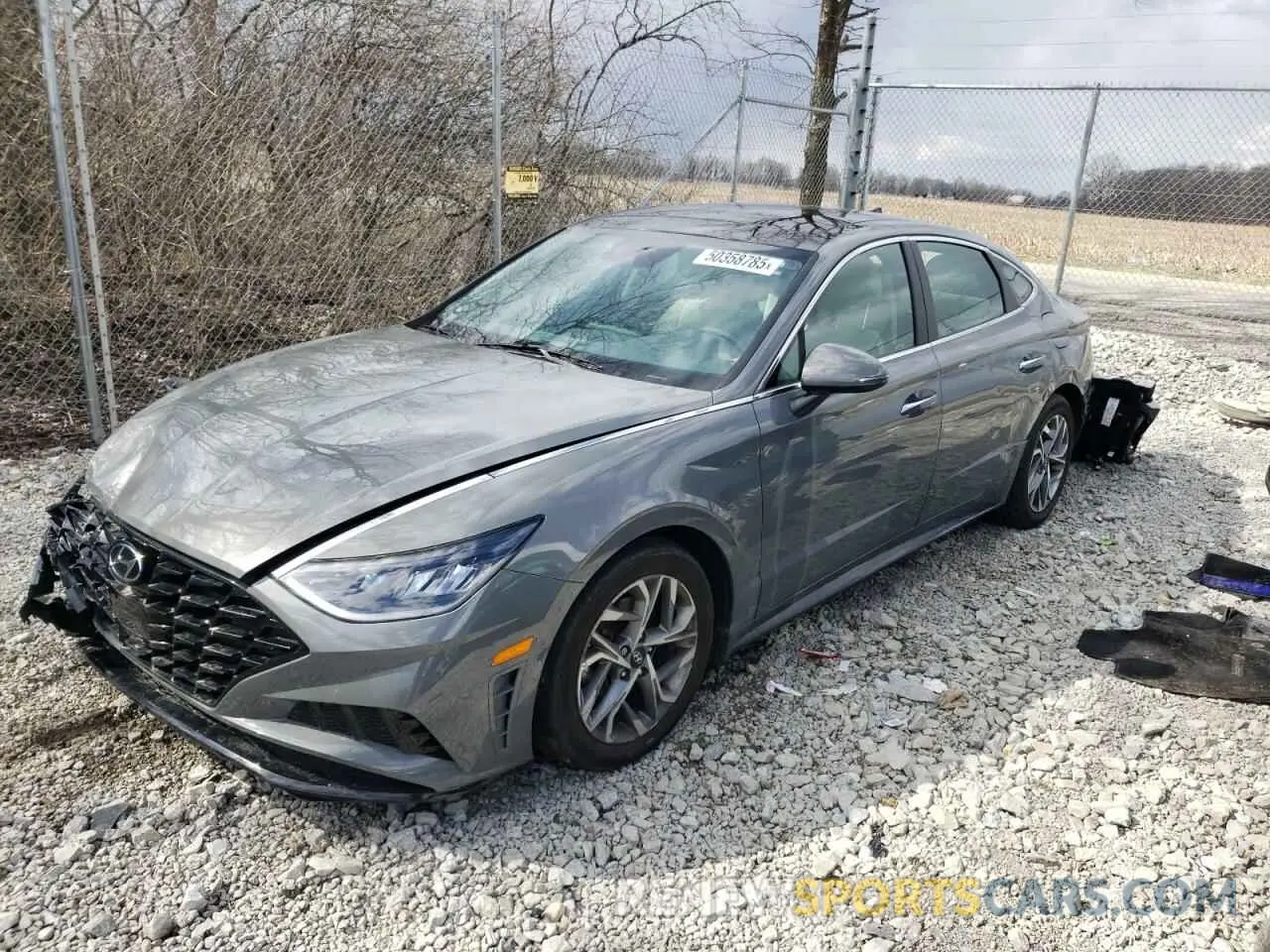 1 fotografías del automóvil dañado KMHL14JA4PA302531 HYUNDAI SONATA 2023