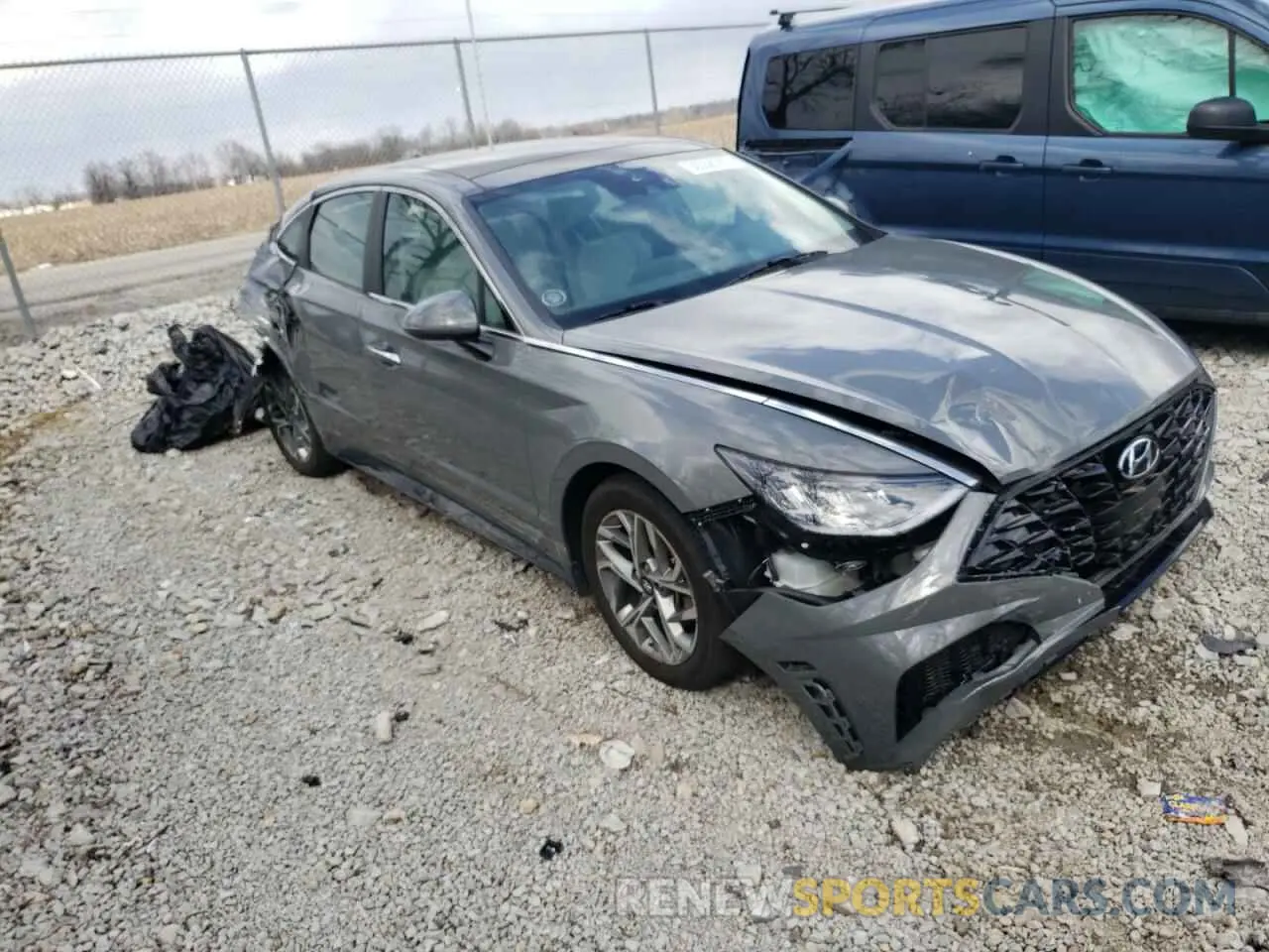 4 fotografías del automóvil dañado KMHL14JA4PA302531 HYUNDAI SONATA 2023