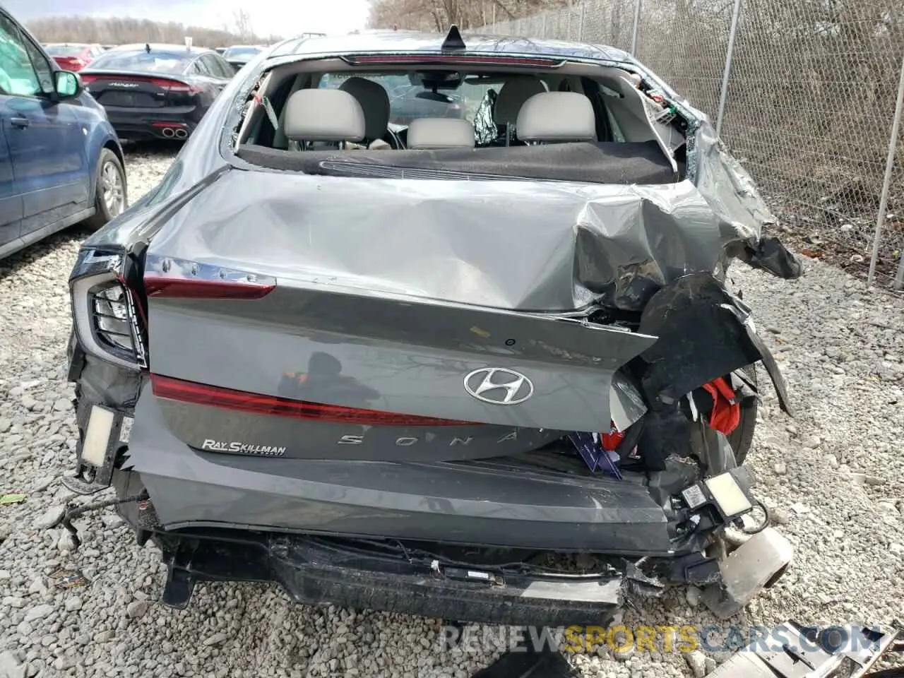 6 fotografías del automóvil dañado KMHL14JA4PA302531 HYUNDAI SONATA 2023