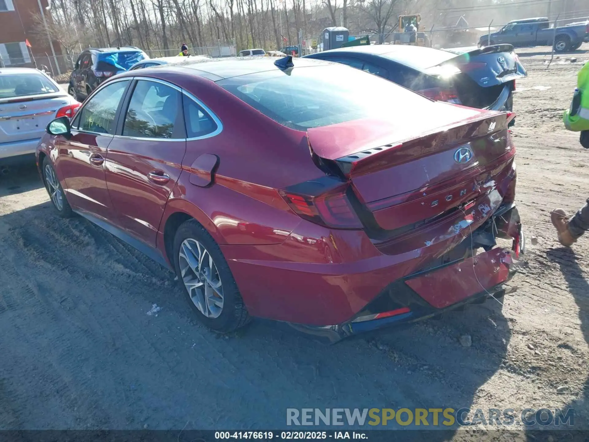 3 fotografías del automóvil dañado KMHL14JA4PA326571 HYUNDAI SONATA 2023