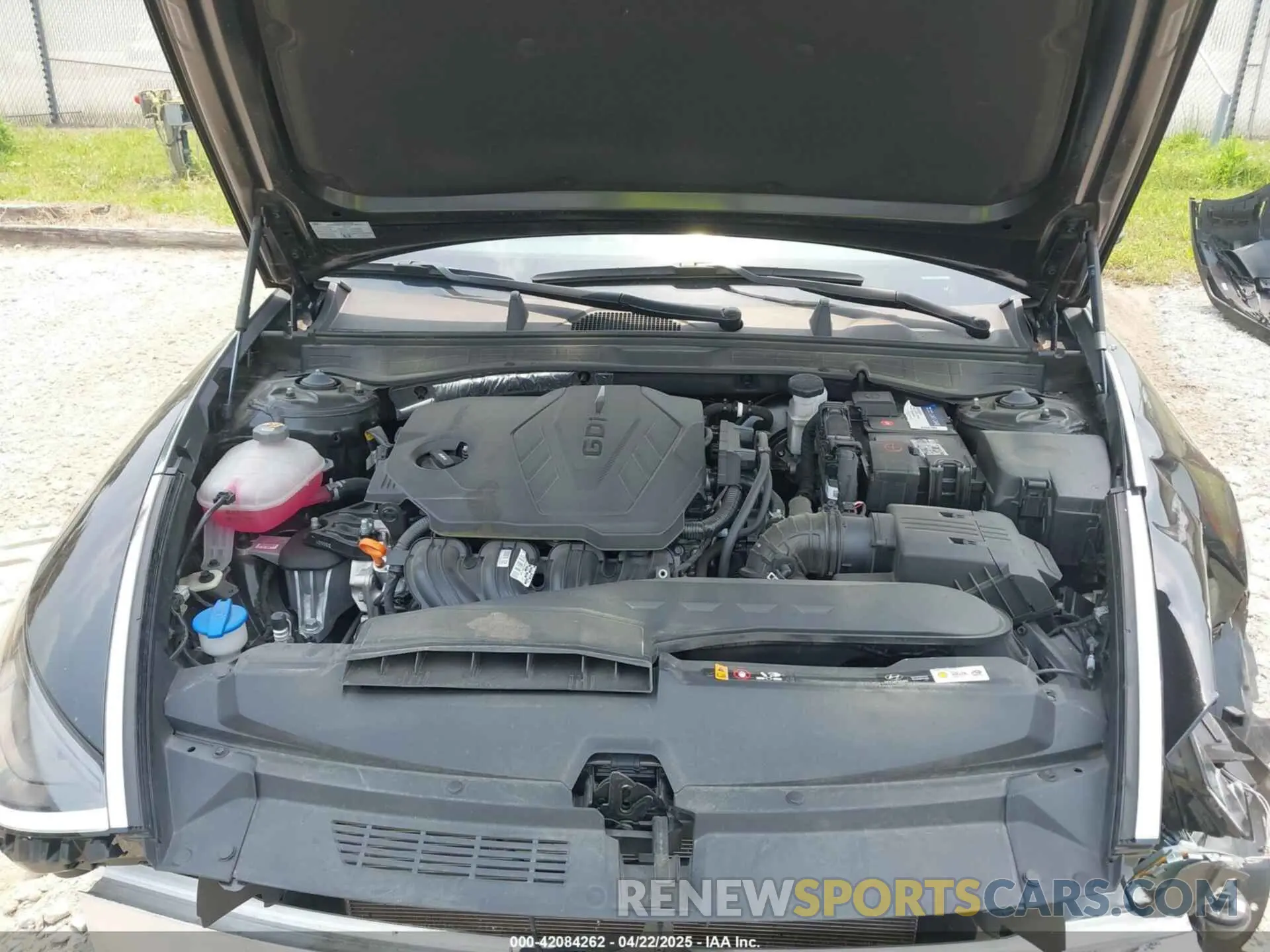 10 fotografías del automóvil dañado KMHL14JA4PA327008 HYUNDAI SONATA 2023
