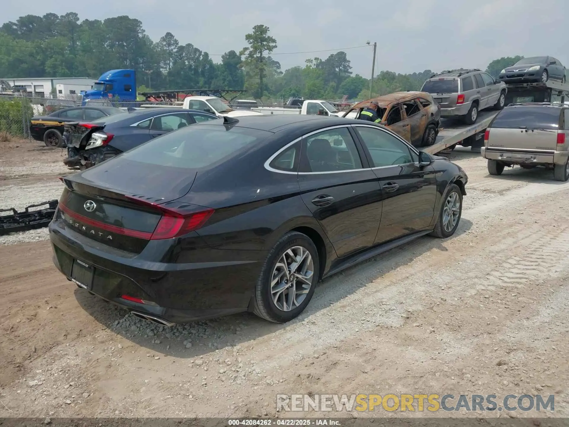 4 fotografías del automóvil dañado KMHL14JA4PA327008 HYUNDAI SONATA 2023