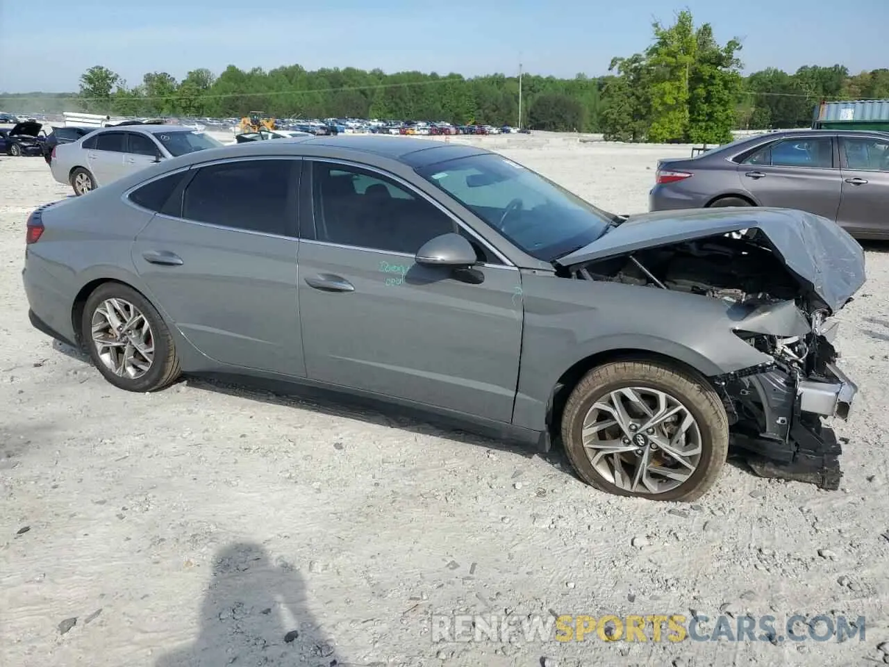 4 fotografías del automóvil dañado KMHL14JA6PA311926 HYUNDAI SONATA 2023