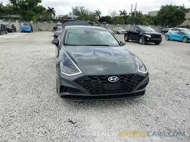 13 fotografías del automóvil dañado KMHL14JA7PA253941 HYUNDAI SONATA 2023