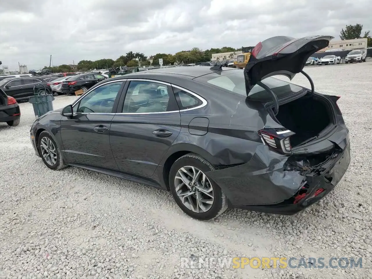 2 fotografías del automóvil dañado KMHL14JA7PA253941 HYUNDAI SONATA 2023