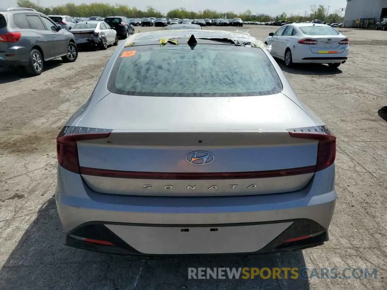 6 fotografías del automóvil dañado KMHL14JA8PA301107 HYUNDAI SONATA 2023