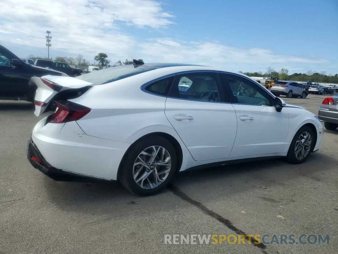 3 fotografías del automóvil dañado KMHL14JA8PA308784 HYUNDAI SONATA 2023
