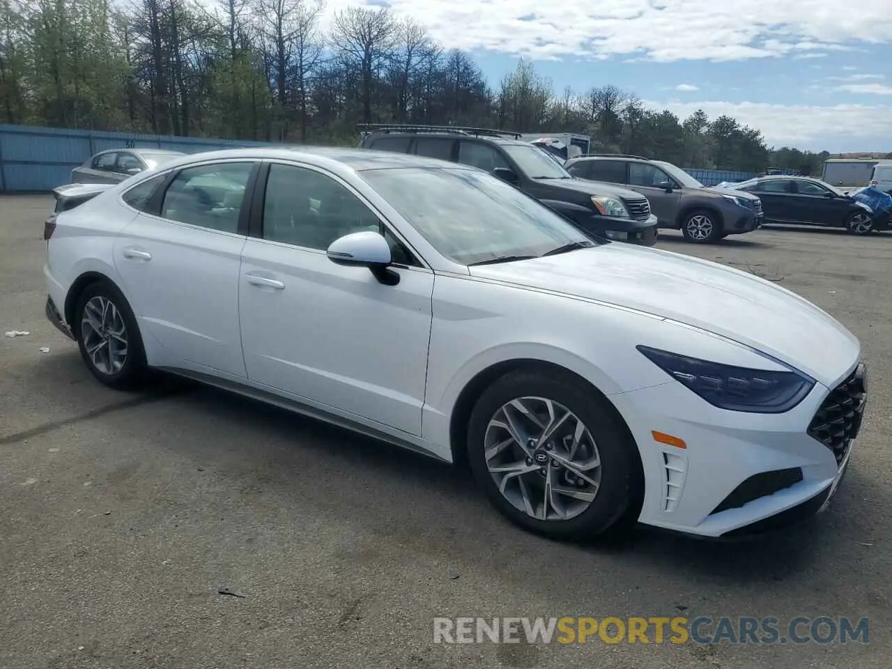 4 fotografías del automóvil dañado KMHL14JA8PA308784 HYUNDAI SONATA 2023