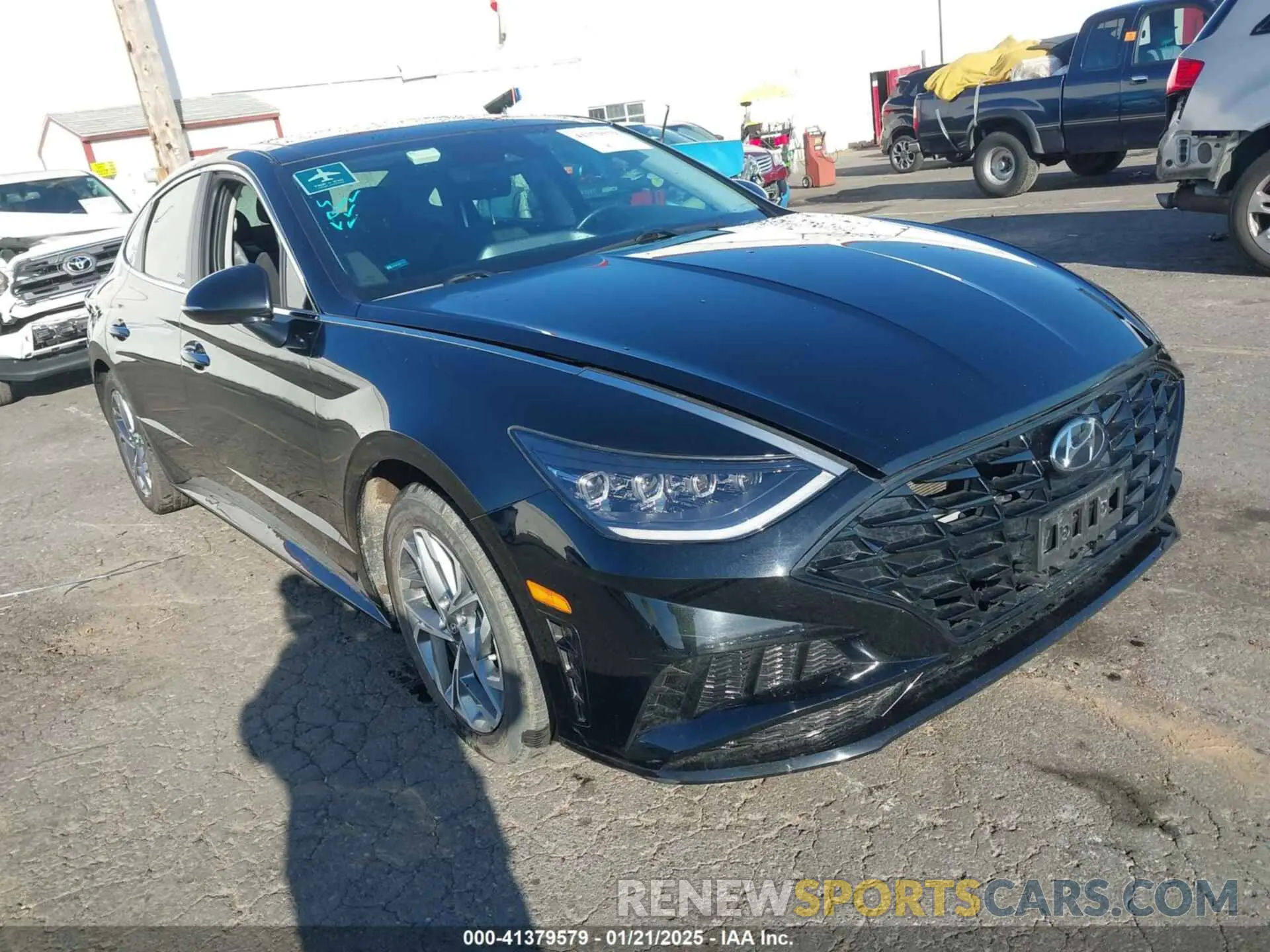 1 fotografías del automóvil dañado KMHL14JAXPA302520 HYUNDAI SONATA 2023