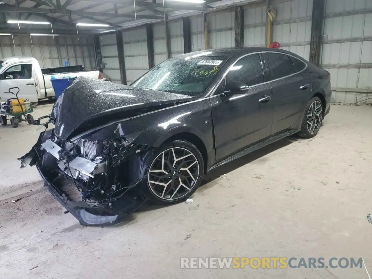 1 fotografías del automóvil dañado KMHL14JC1PA341322 HYUNDAI SONATA 2023