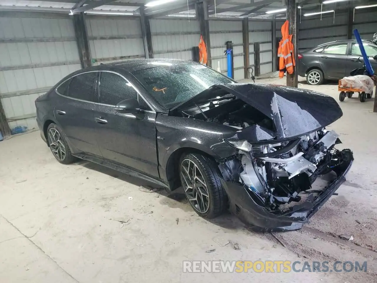 4 fotografías del automóvil dañado KMHL14JC1PA341322 HYUNDAI SONATA 2023