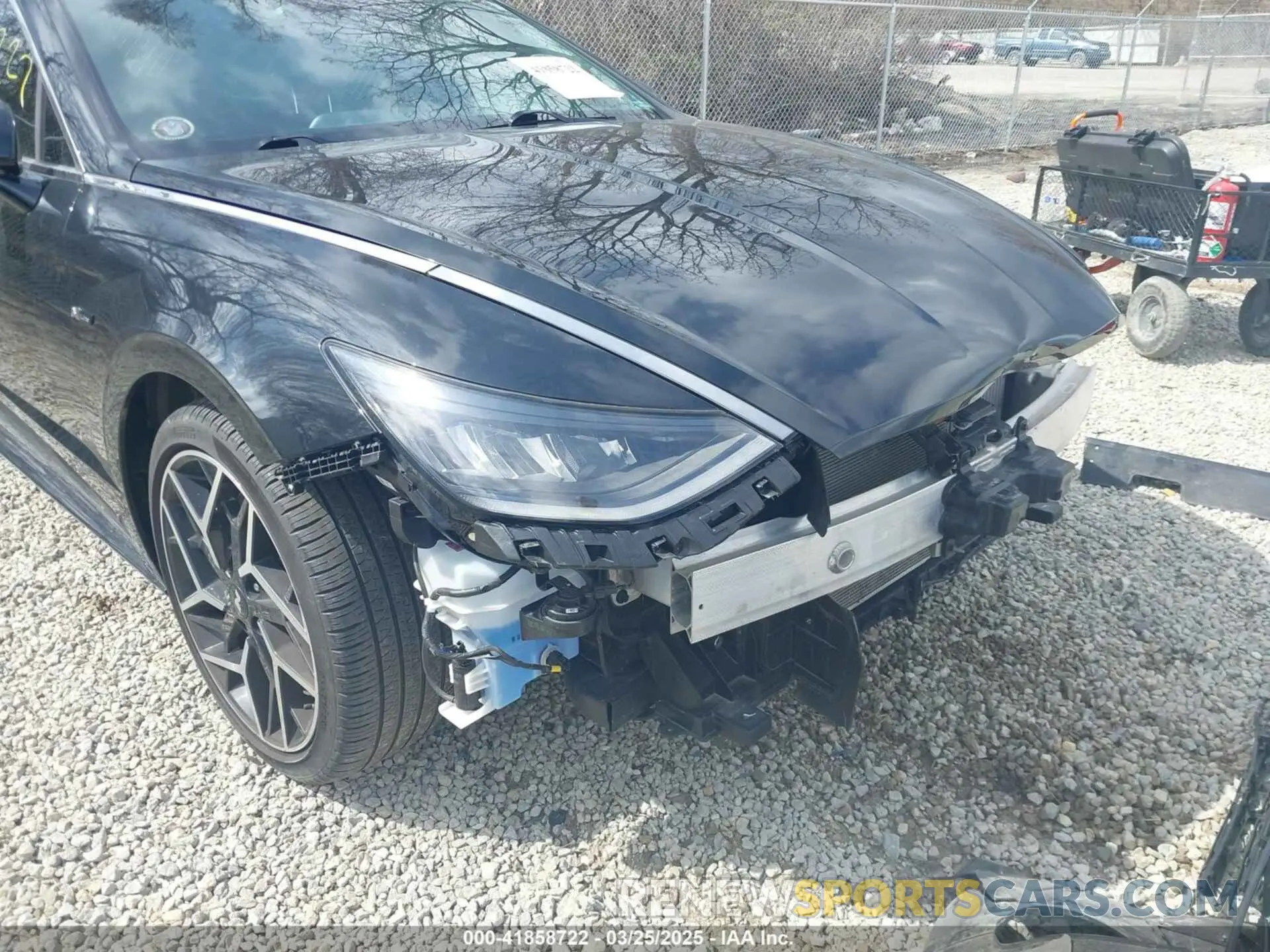19 fotografías del automóvil dañado KMHL14JC4PA256815 HYUNDAI SONATA 2023