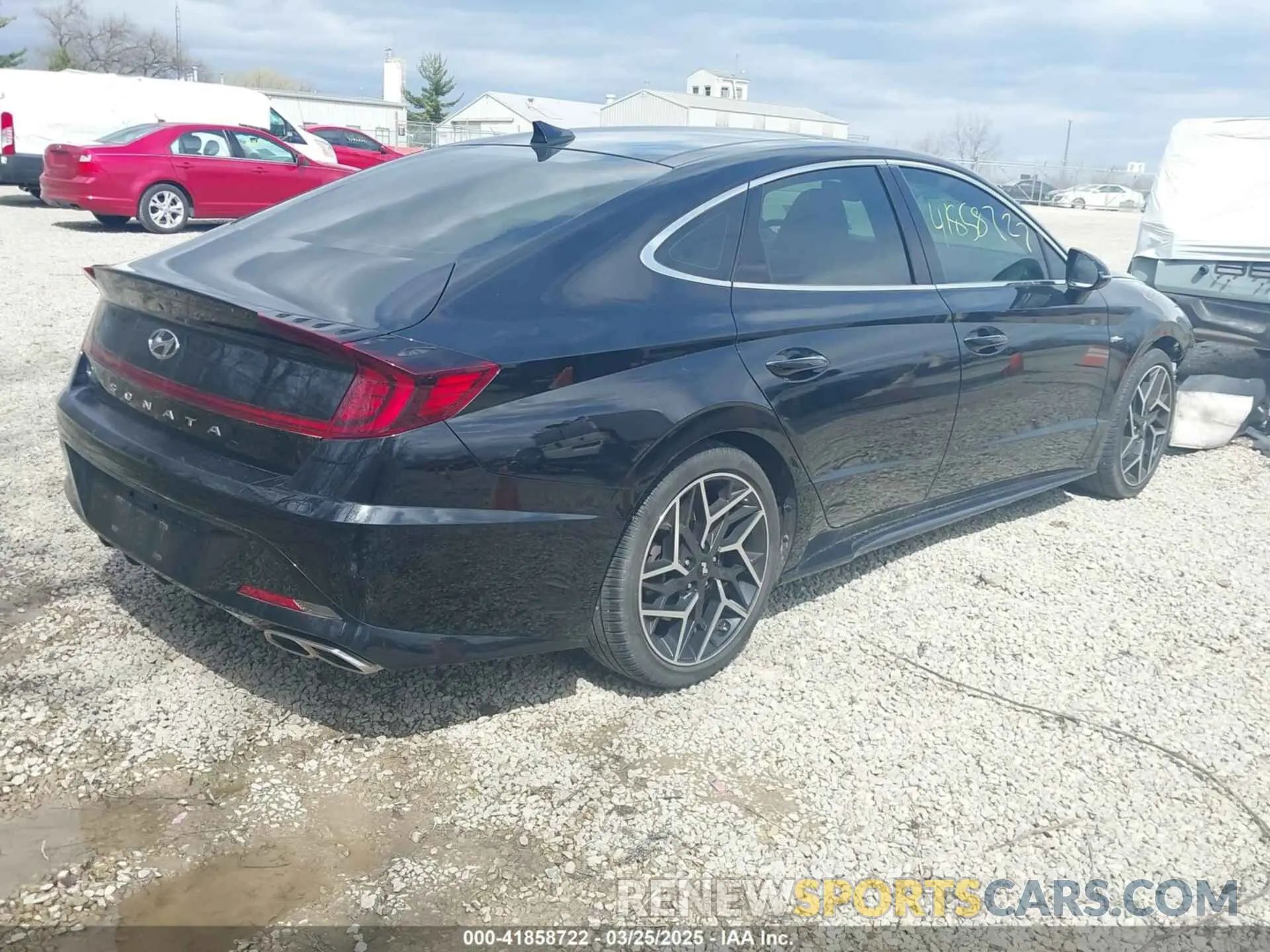 4 fotografías del automóvil dañado KMHL14JC4PA256815 HYUNDAI SONATA 2023