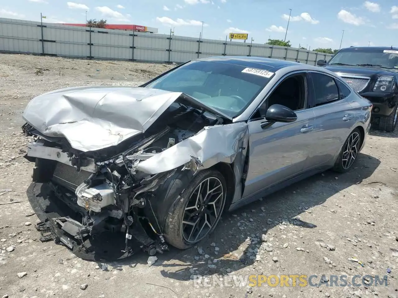 1 fotografías del automóvil dañado KMHL14JC8PA300198 HYUNDAI SONATA 2023