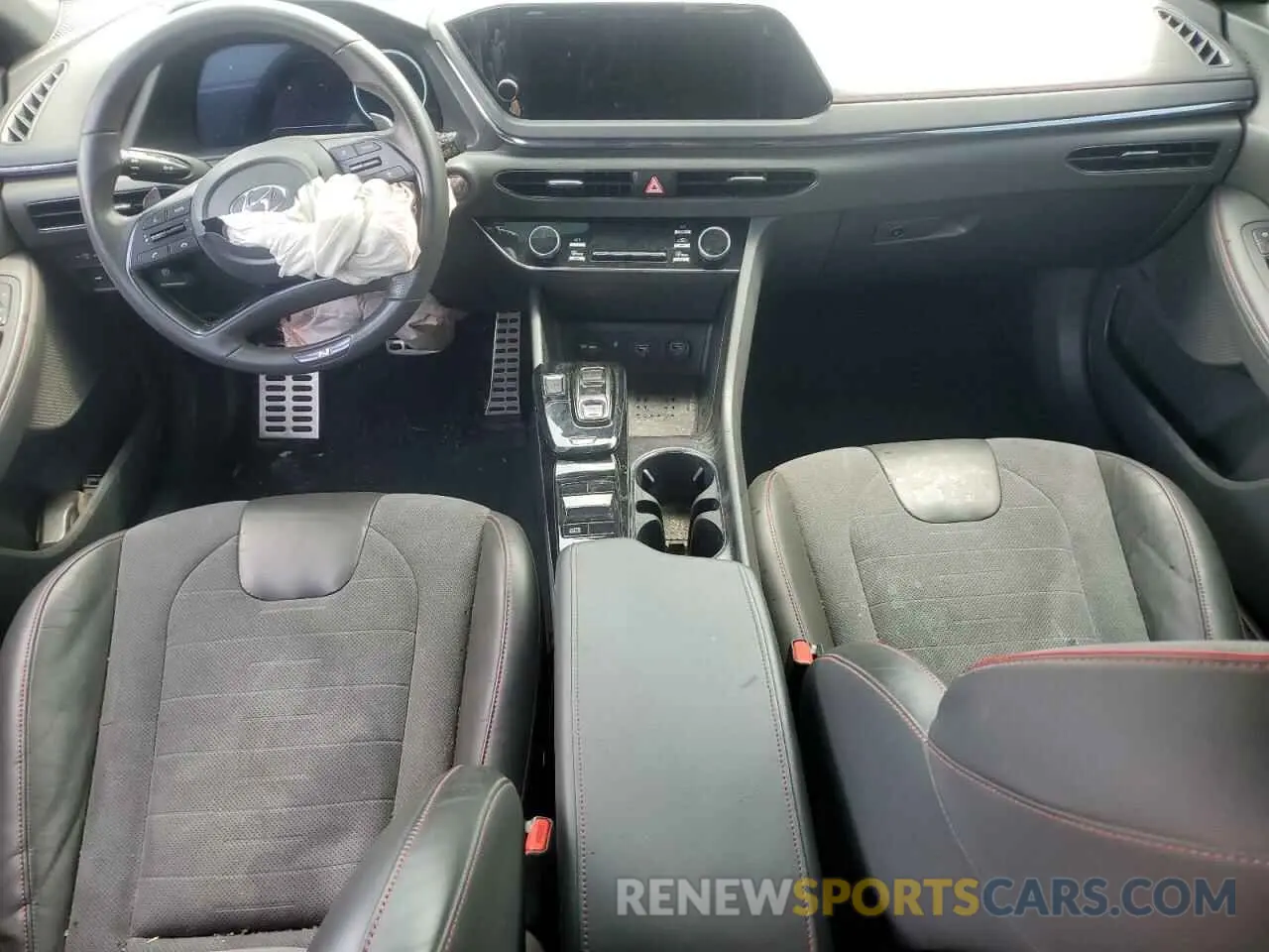 8 fotografías del automóvil dañado KMHL14JC8PA300198 HYUNDAI SONATA 2023
