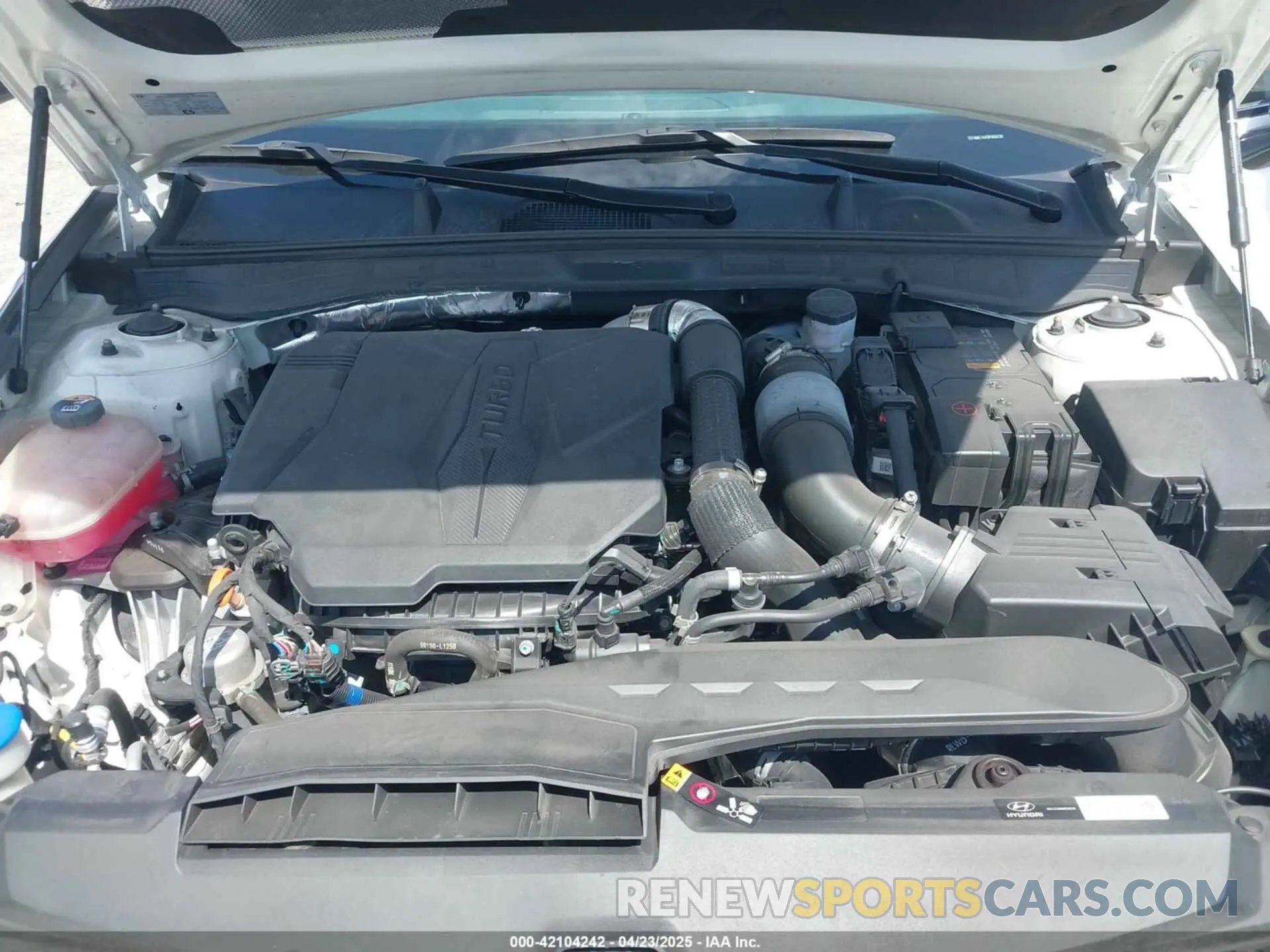 10 fotografías del automóvil dañado KMHL14JC8PA306230 HYUNDAI SONATA 2023
