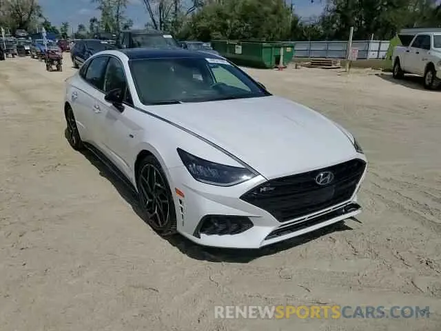 13 fotografías del automóvil dañado KMHL14JC9PA251240 HYUNDAI SONATA 2023