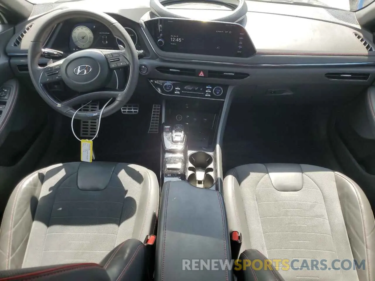 8 fotografías del automóvil dañado KMHL14JC9PA251240 HYUNDAI SONATA 2023