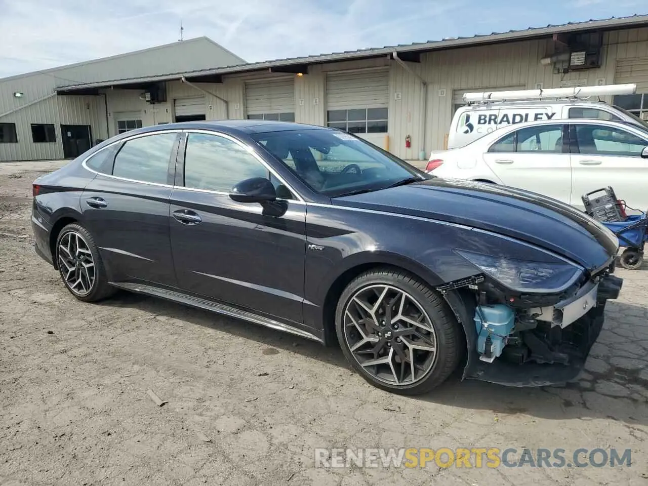 4 fotografías del automóvil dañado KMHL14JC9PA331556 HYUNDAI SONATA 2023