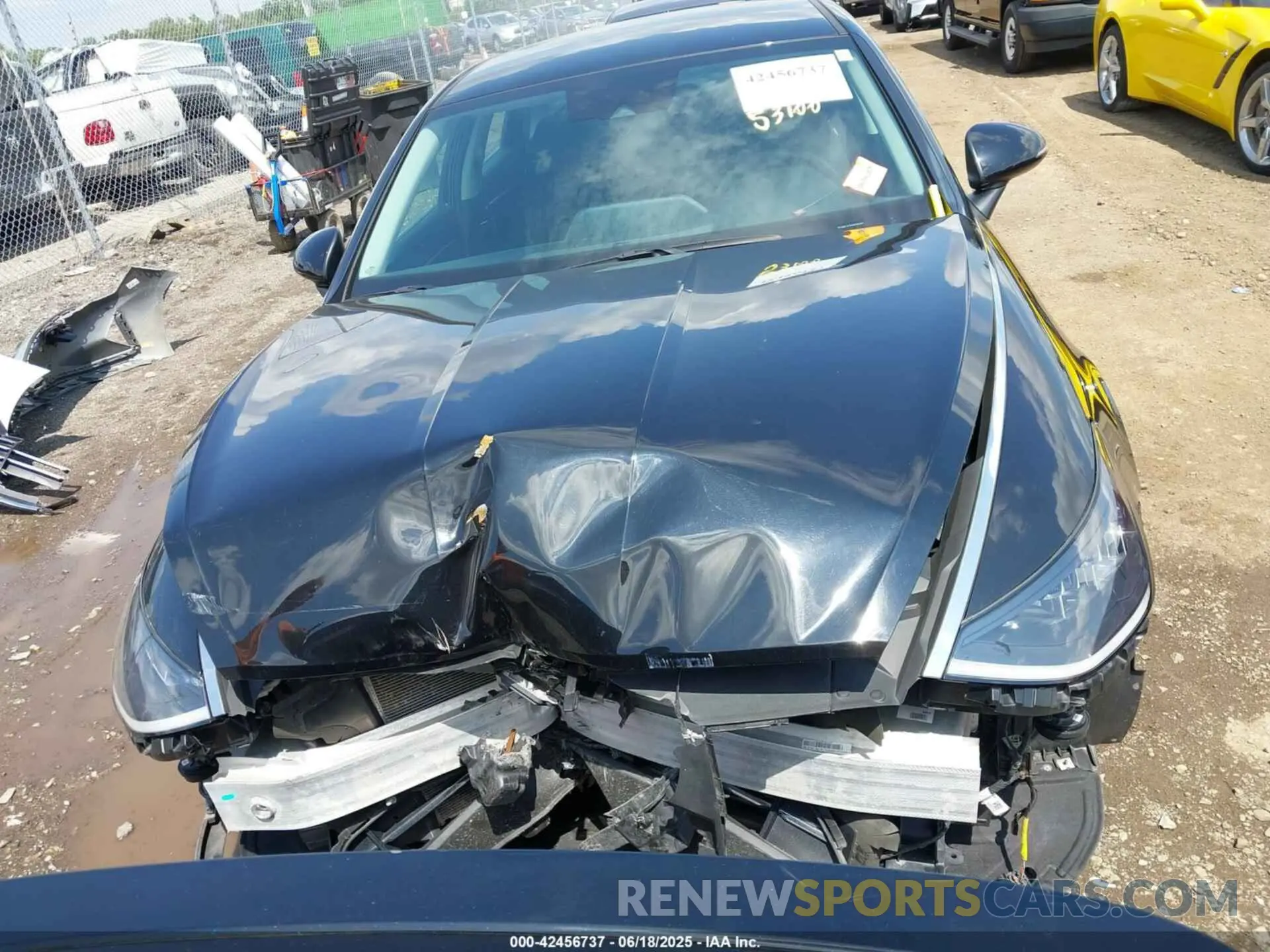 13 fotografías del automóvil dañado KMHL24JA0PA276104 HYUNDAI SONATA 2023
