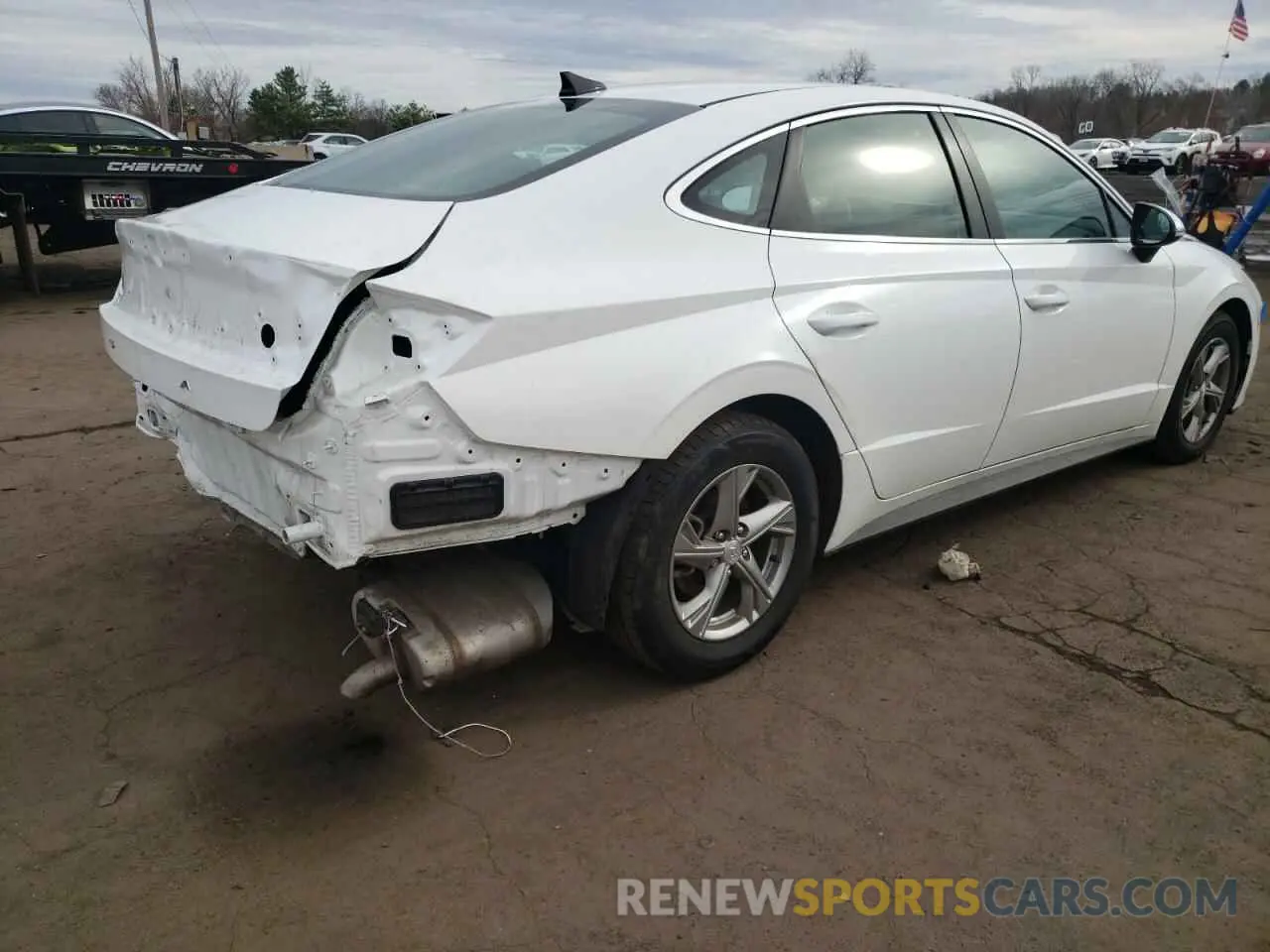 3 fotografías del automóvil dañado KMHL24JA1PA325312 HYUNDAI SONATA 2023