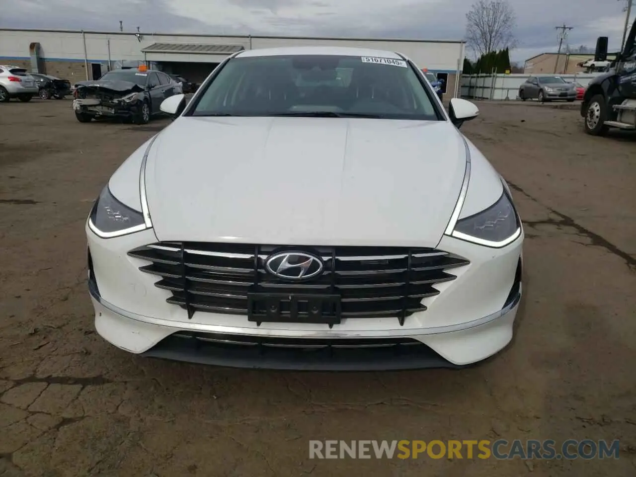 5 fotografías del automóvil dañado KMHL24JA1PA325312 HYUNDAI SONATA 2023